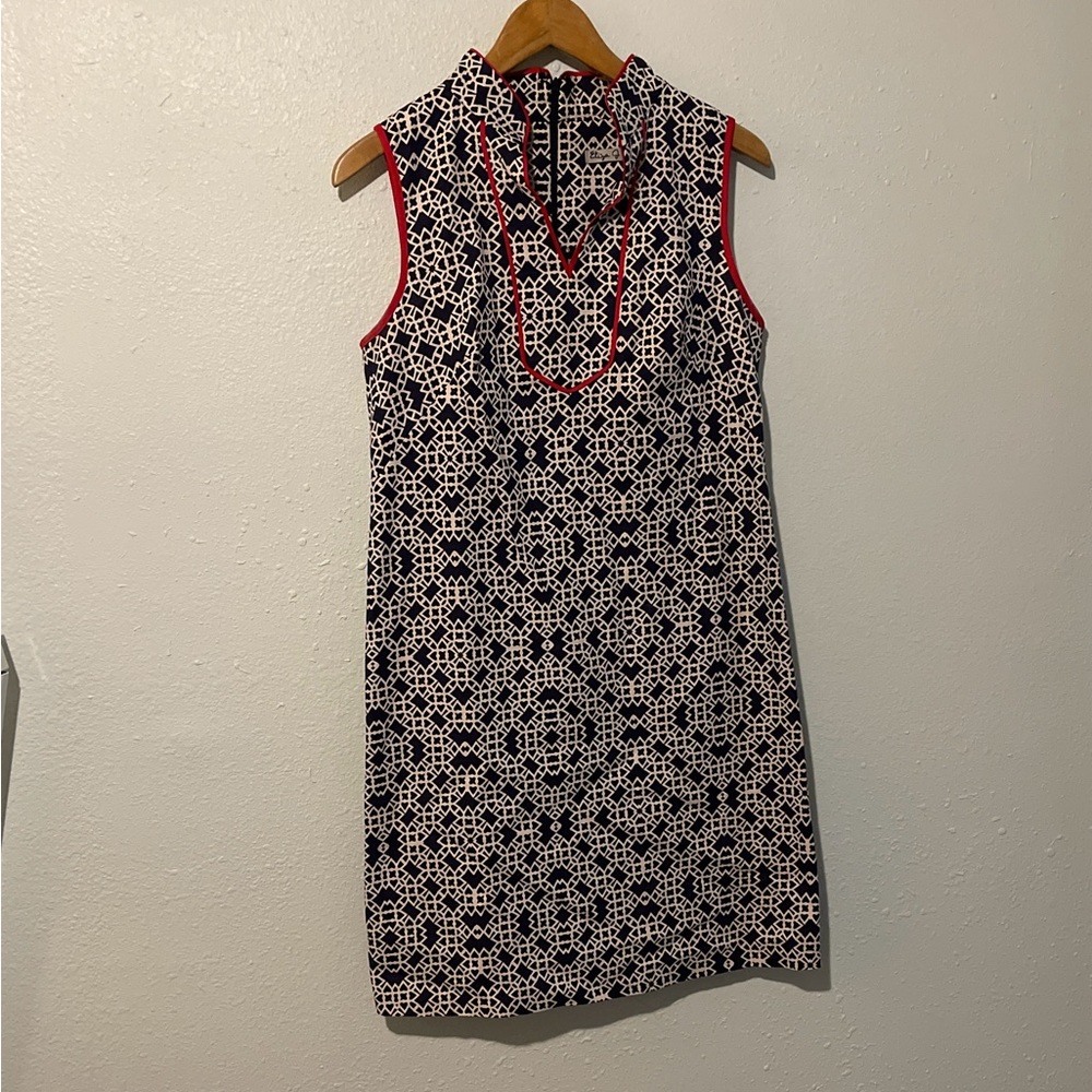 Eliza J geometric print dress size 10